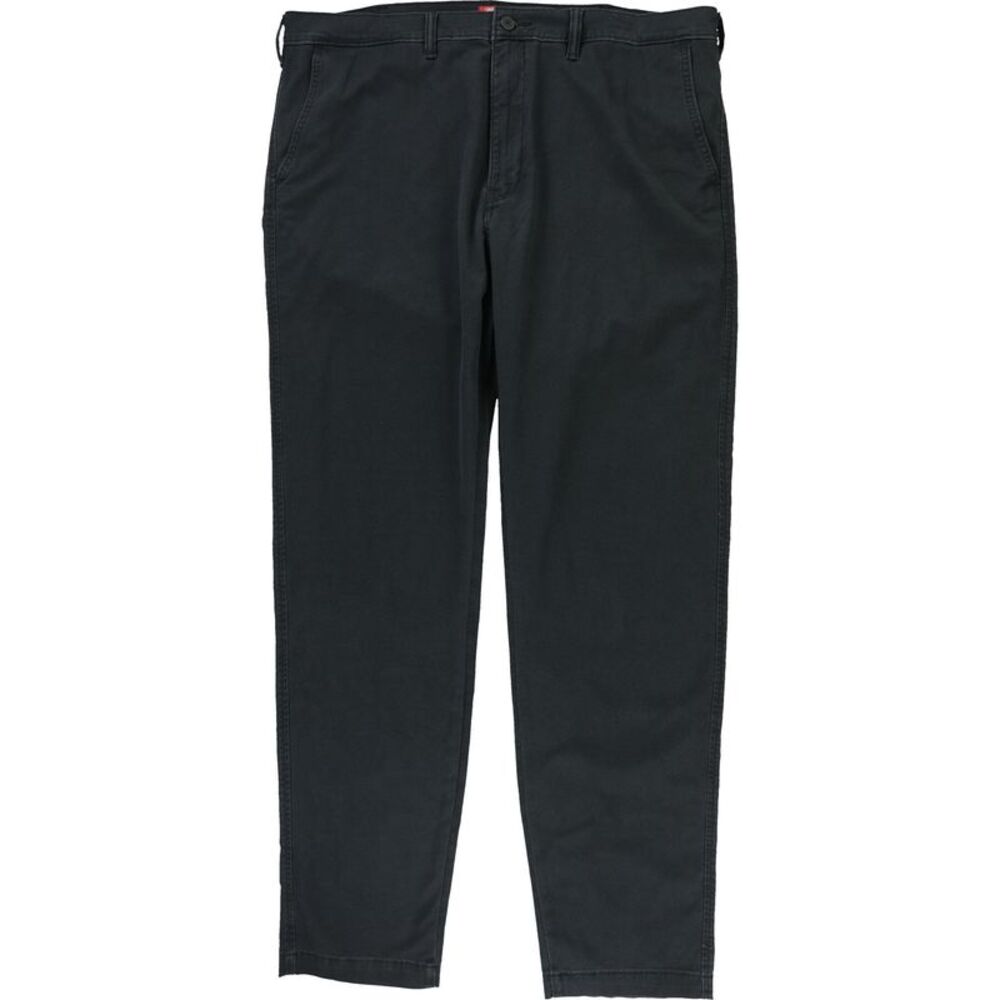 Levi's Mens Big & Tall Button Front Tapered Regular Khakis Chino Casual Pants...